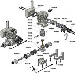 CRRCpro GF40i Gas Engine