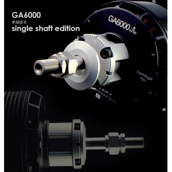 Dualsky GA800 Motor 2nd Generation incl Free Spares to Choose