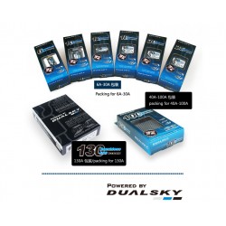 Dualsky 130A Xcontroller BA brushless and sensorless ESCs