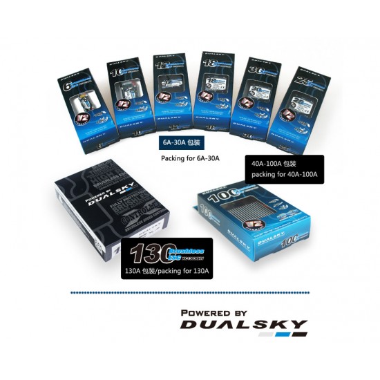Dualsky XC13036 High Voltage ESC Fully programmed NO VAT