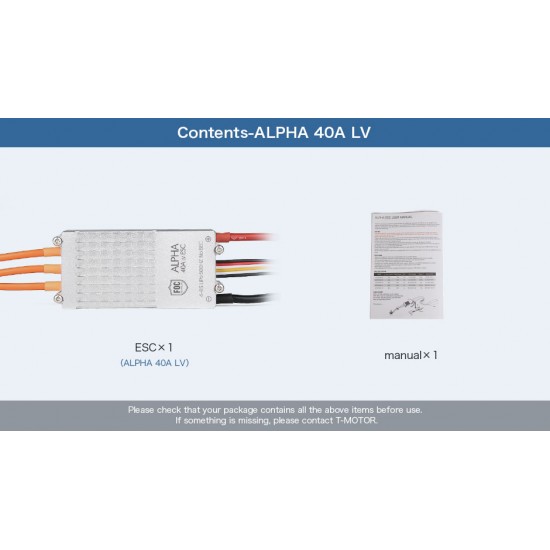 T-Motor Alpha 40A ESC