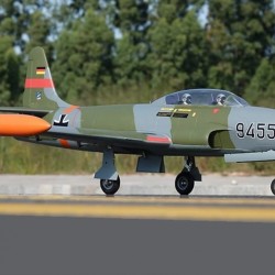 Freewing T-33 Shooting Star German 80mm EDF Jet ARF with Servos