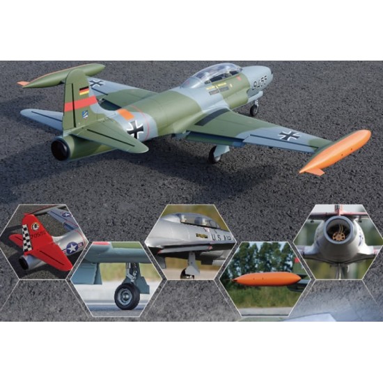 Freewing T-33 EDF Jet Shooting Star German 80mm PNP