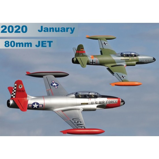 Freewing T-33 EDF Jet Shooting Star USAF 80mm PNP