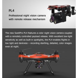 Swellpro Night Camera Spotlights and Payload Release PL4 