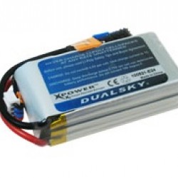 Dualsky XP13003ES Lipo Battery x2