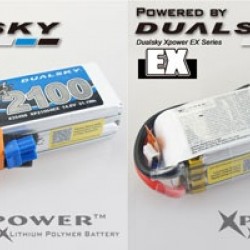Dualsky XP21002EX Lipo Battery x 2pcs