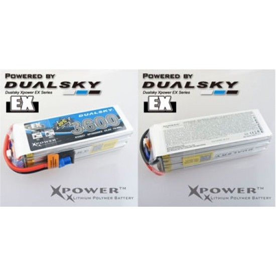 Dualsky XP36006EX Lipo Battery