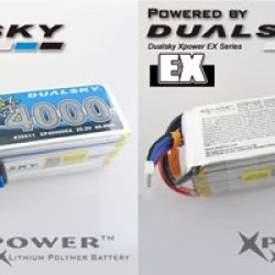 Dualsky XP40006EX Lipo Battery