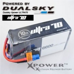 Dualsky XP50006ULT Lipo Battery for 5000W 3D Airplane 