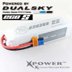 Dualsky XP18002ECO Lipo Battery x3