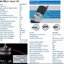 Dualsky TC.6A.70E TC.6A.70EX Tuning Combo