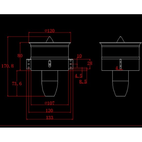 JP Hobby 105mm Full Metal Ducted Fan with Motor 4260 875KV 12S and other Motors