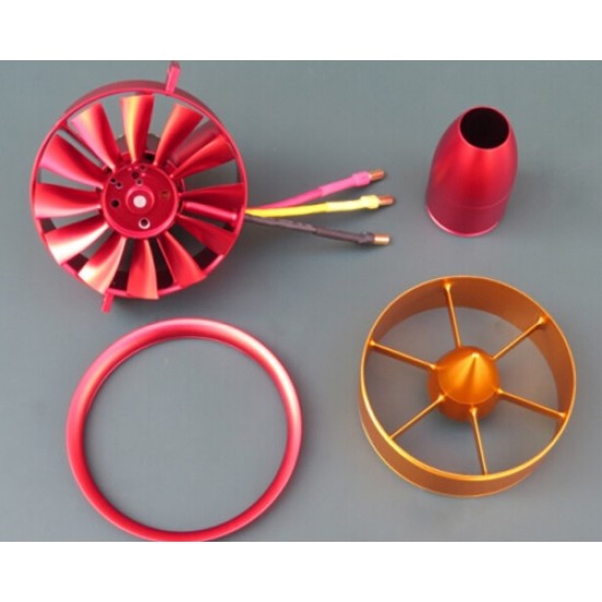 JP Hobby 105mm Full Metal Ducted Fan with Motor 4260 875KV 12S and other Motors