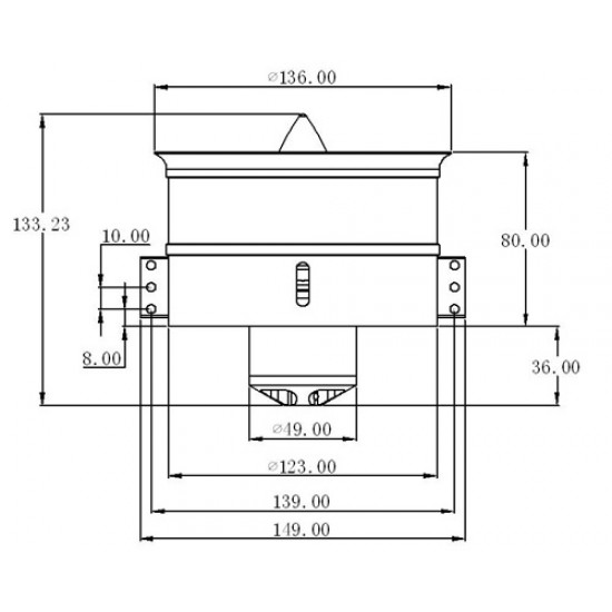 JP Hobby 120mm Full Metal Ducted Fan With Motor 10S, 12S, 14S, 18S