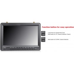 Feelworld 10.1in FPV monitor Built-in Dual 32CH Receiver FPV1032