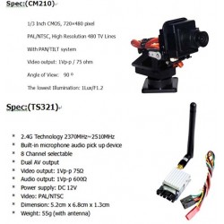 Boscam FV01 FPV with Video Goggle GS922 or GS923 Kit