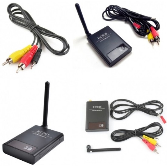 Boscam RC805 5.8G 8Ch Wireless Video Audio Receiver