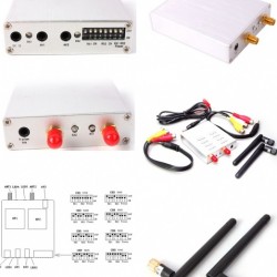 D58-2 5.8G Wireless Diversity Receiver 8 Channel with Antenna