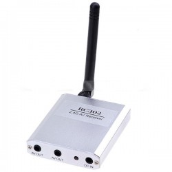 Boscam RC302 2.4G 8ch Wireless AV FPV Receiver with Antenna