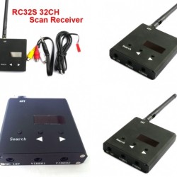 RC32S 5.8Ghz 32ch Scan Receiver Digital Display 