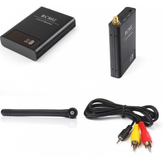 Boscam RC802 2.4G 8Ch Wireless Audio and Video Receiving