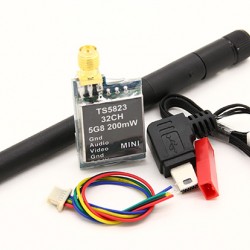 Skyzone TS5823 5.8G 32CH 200mw Mini Wireless Transmitter