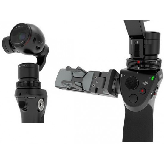 DJI OSMO 4K Camera and 3-Axis Gimbal with 2 OSMO Batteries and FREE FM-15 flexi Microphone