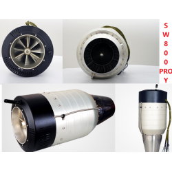 Swiwin SW800Pro and SW800Pro-Y Turbine Brushless Starter and Brushless Fuel Pump