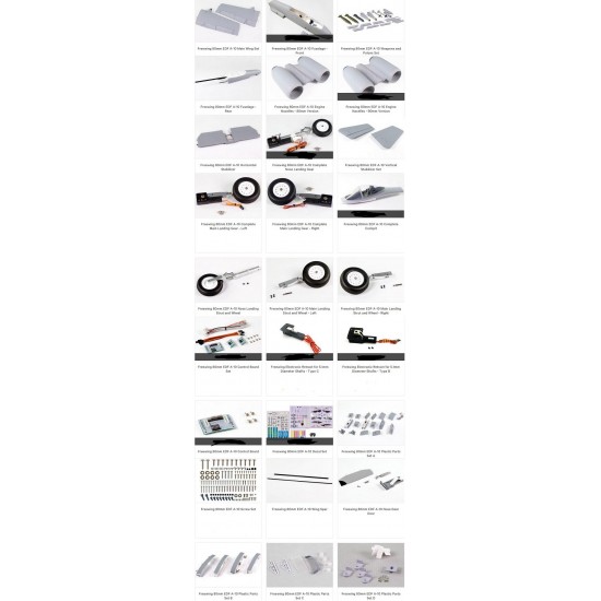 Freewing A-10 RC Plane Parts