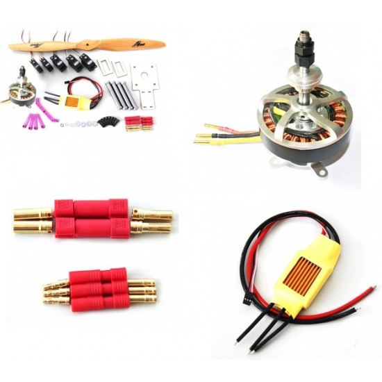 Conversion Combo Kit for 30CC Gas plane