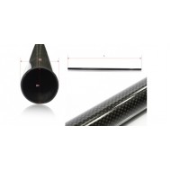 Carbon Fibre Roll Tube 38*35*1000 mm