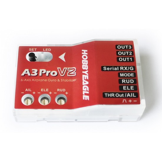 Hobby Eagle Updated A3 Pro V2 Flight Controller for RC Airplane Fixed-wing