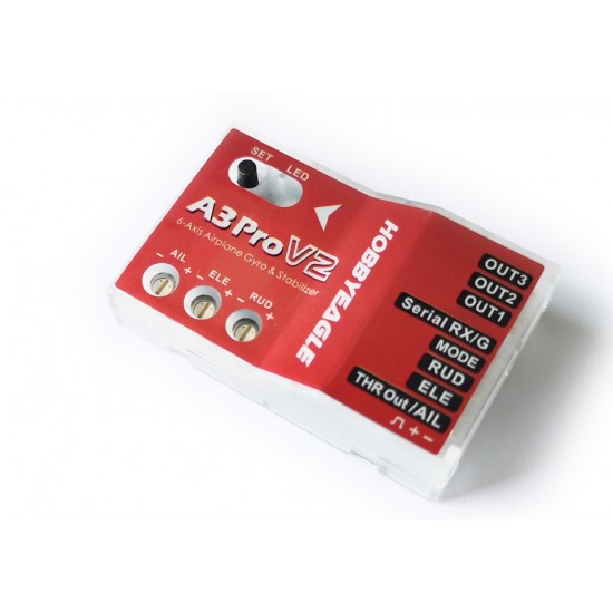 Hobby Eagle Updated A3 Pro V2 Flight Controller for RC Airplane Fixed-wing