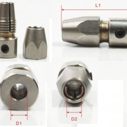 Collet Length=23mm Dia-A=4mm Dia-B=4mm