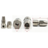 Collet Length=23mm Dia-A=3.18mm Dia-B=4mm