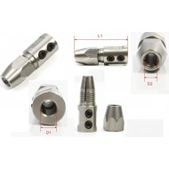 Collet Length=32mm Dia-A=5mm Dia-B=4mm