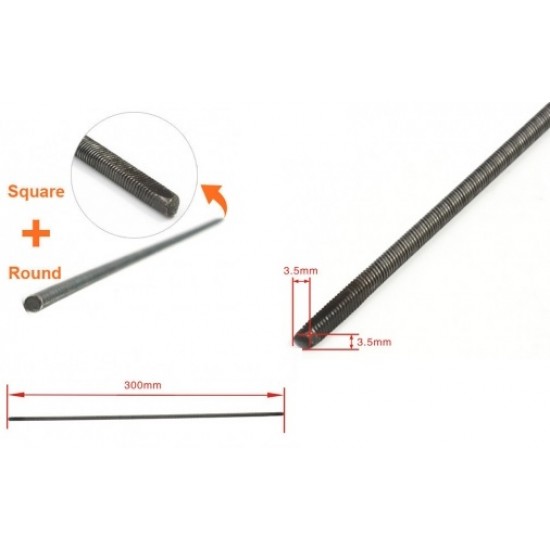 Flexible Axle (Round & Square) Positive for Boat x 4 