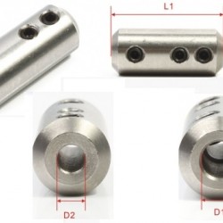 Joint Length=28mm Dia-A=5mm Dia-B=4mm