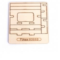 Standard Servo mount Length=66mm Widc.=33mm