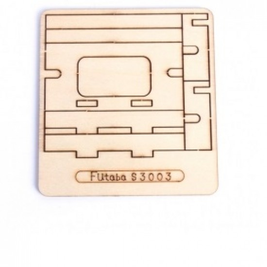 Standard Servo mount Length=66mm Widc.=33mm