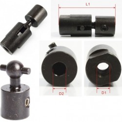 U-V-Joint for engine Length=21mm Dia-A=M5 Dia-B=4mm 