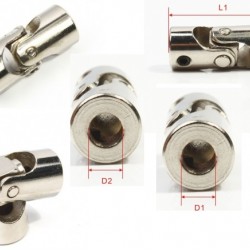 U-V-Joint Length=21mm Dia-A=3.18mm Dia-B=4mm