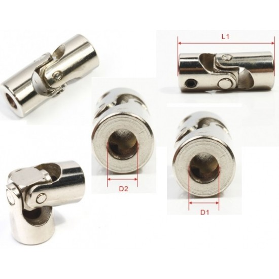 U-V-Joint Length=21mm Dia-A=3.18mm Dia-B=4mm