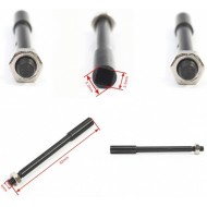 Drive Shaft with screw in reverse L=62mm for RC Boat x2