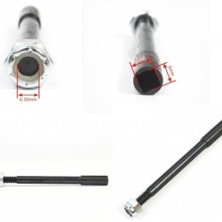 Drive Shaft L=86mm Dia= 6.35mm for RC Boat x2