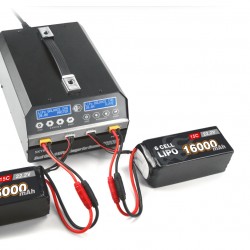 SKYRC PC1080 Dual Channel Lithium Battery Charger 1080W 20A with Free Data Cable