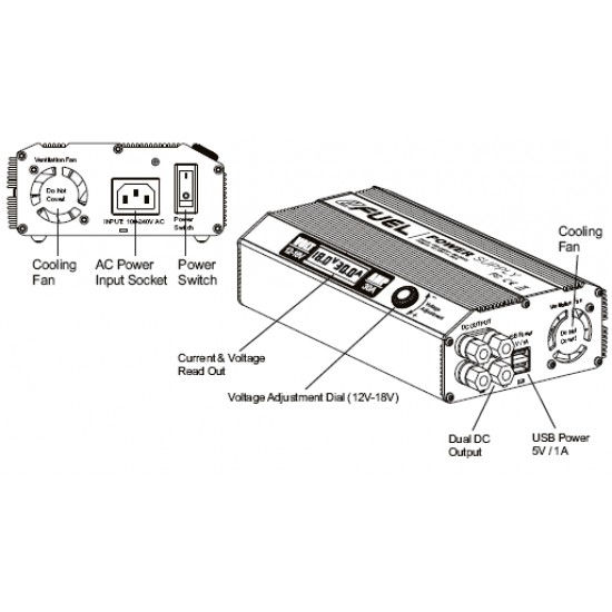 SKYRC Efuel 30A Power Supply