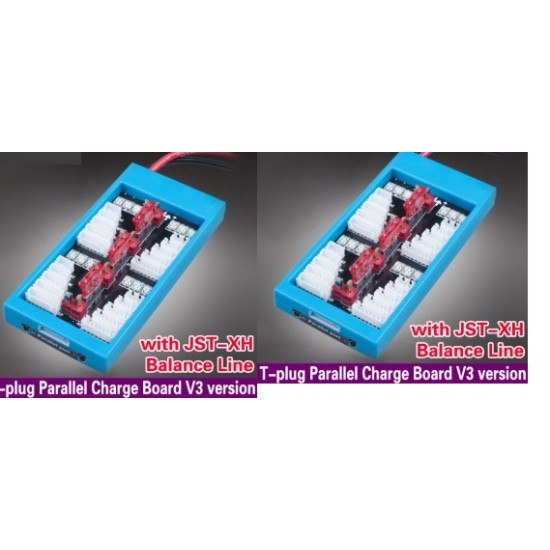 Parallel Charging Board with T Plug and JST-XH Balance Line