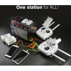 SKYRC Charging Station for Phantom 3 and Phantom 4 Smart Battery